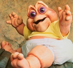 Baby Sinclair deformed