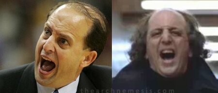 Jeff Van Gundy looks like the Train Ghost