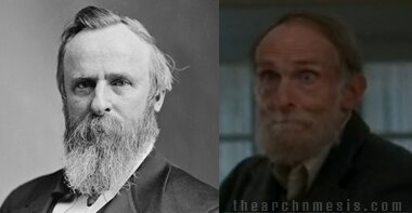 Rutherford Hayes looks like the Home Alone Guy