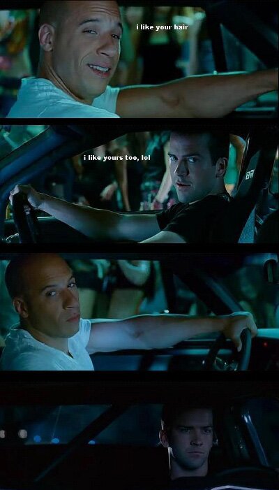 Vin Diesel hair