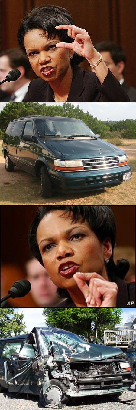 Condi has the power
