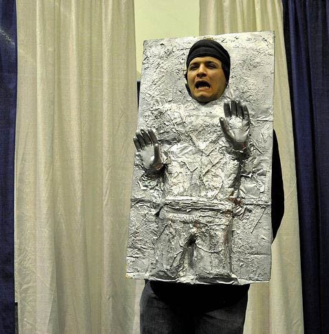 Han Solo Carbonite costume