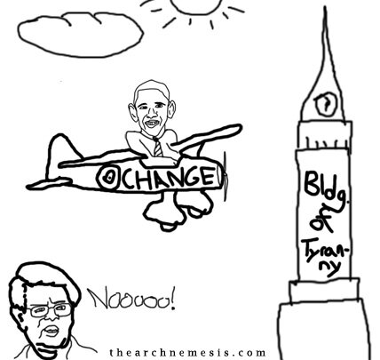 Hijacked plane