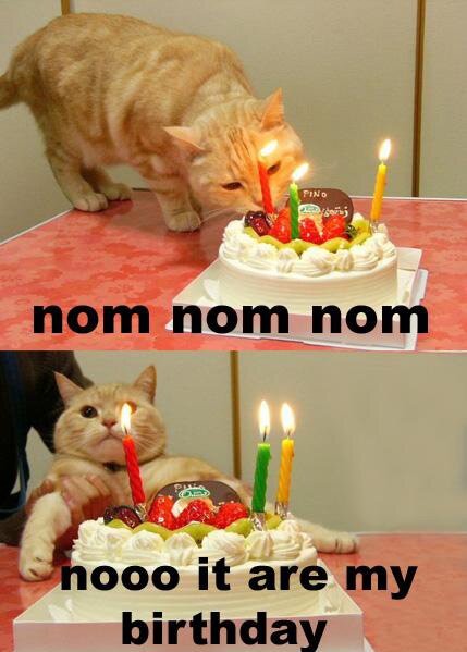It are my birthday