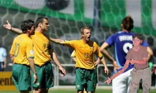Soccer long arm Lynndie