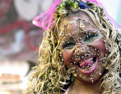 Pierced Woman