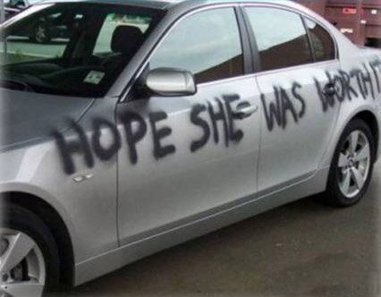 Hope she was worth it car