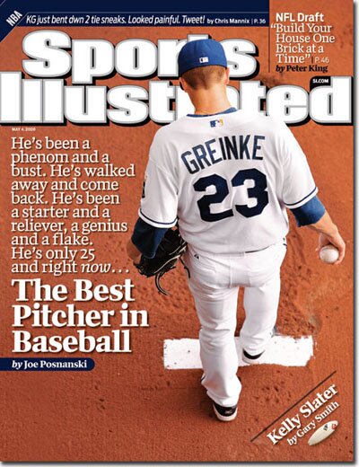 Zack Greinke SI cover